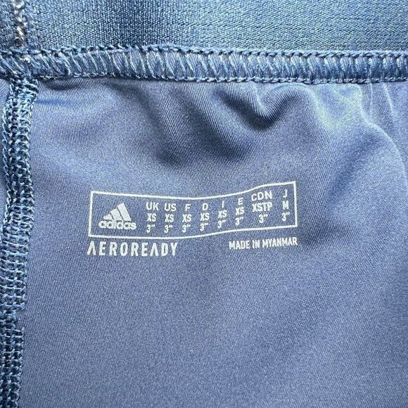 Adidas Techfit Volleyball Shorts Women's Size XS Blue Athletic Compression - Picture 4 of 7